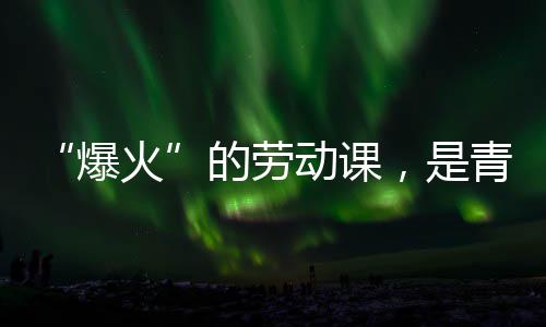 的劳动课对话爆与社火会的，是青年热烈